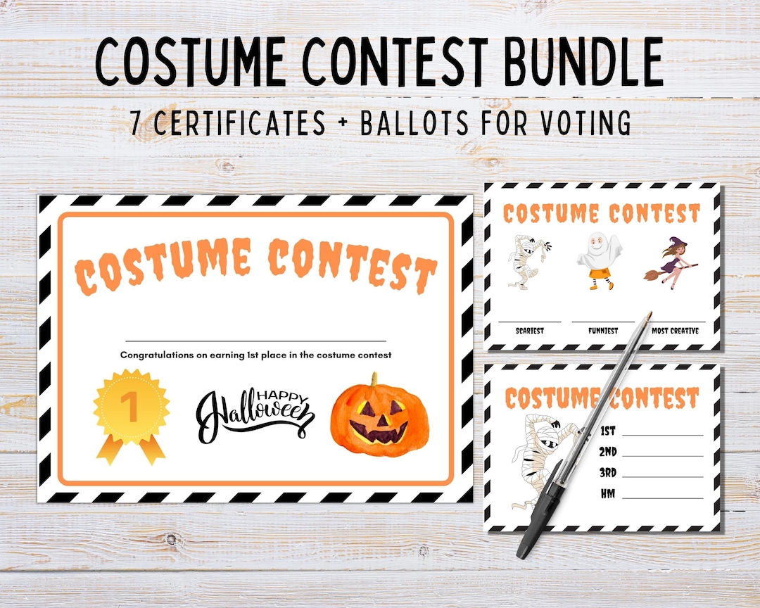 Halloween Costume Bundle Costume Party Contest Costume Party ...