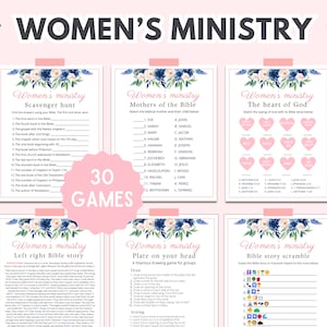 Women&#39;s Ministry Games | Women&#39;s Ministry | Bible Games | Christian Games | Bible Study Games | Women&#39;s Retreat Games | Bible Games Adults