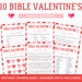 Valentine's Bible Games Valentine's Church Games Valentine's Party ...