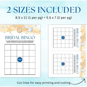 Beach Bridal Shower Games | Beach Bridal Shower | Ocean Bridal Shower ...