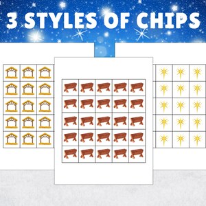Nativity Bingo | Nativity Game | Christian Christmas Game | Christmas Bible Game | Bible Bingo ...