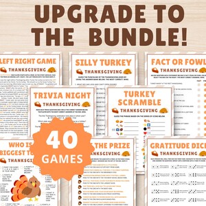 Thanksgiving Joke Game | Silly Turkey, Family Fun (digital Download) - Etsy