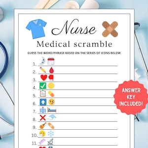 Fun Nursing Game | Nurse Games | Nursing Party | Nursing Games | Medical Games | Doctor Games | Nurse Activities | Games for Nurses
