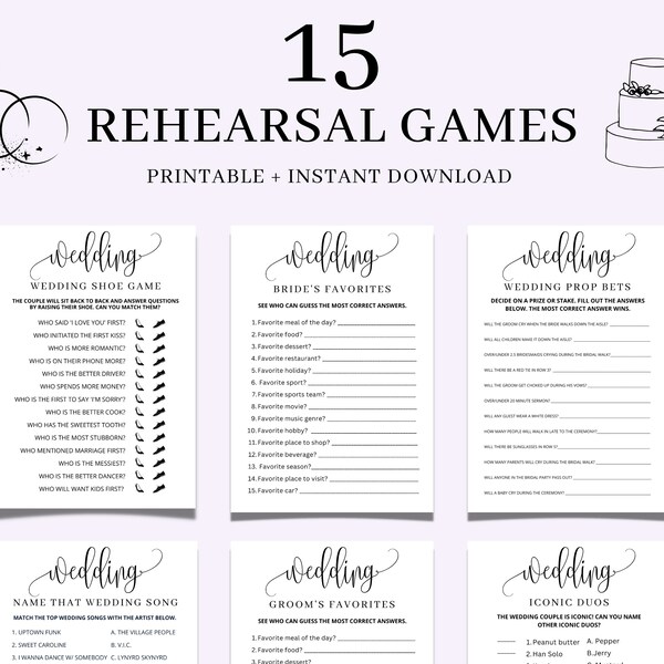 Printable Rehearsal - Etsy