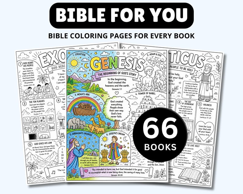MEGA Guías de Estudio Bíblico: Resúmenes de toda la Biblia (Imprimibles) imagen 13
