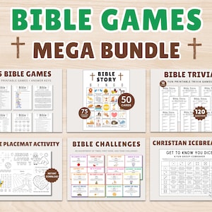 Jeux bibliques | Jeux Chrétiens | Anecdotes bibliques | Bingo biblique | Jeux bibliques imprimables | Jeu d'église | Jeux du ministère des femmes | Jeux de groupe de jeunes
