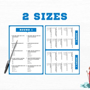 New Testament Trivia Bible Trivia Bible Trivia Game - Etsy
