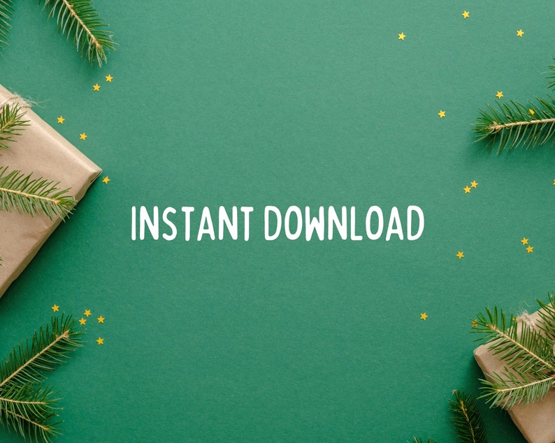 Left Right Christmas Game Ugly Sweater Games Christmas Etsy