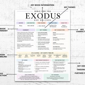 MEGA Guías de Estudio Bíblico: Resúmenes de toda la Biblia (Imprimibles) imagen 16
