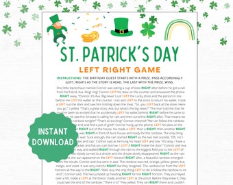 St. Patrick's Left Right Game | Pass the Prize | St Patrick's Day Games | St Patty's Day Game | St Patricks Day Games for Adults Kids School