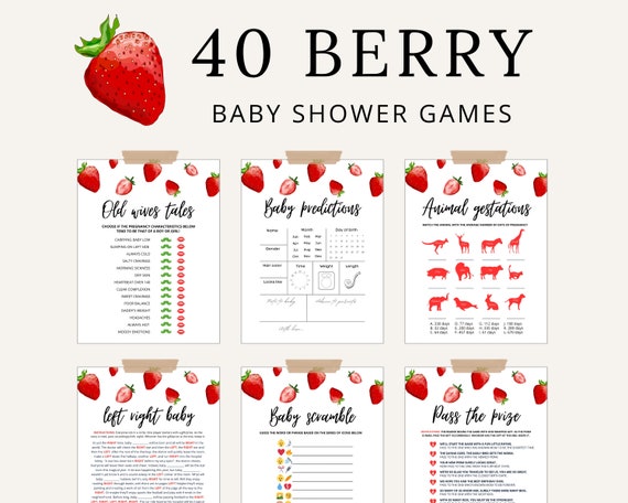 Baby Name Suggestion Game Set For Baby Shower - Includes Standing Sign & 50 Cards For Gender Reveal Party