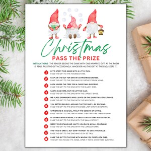 Passe o Prêmio Jogo de Natal | Jogo de Passe de Natal | Jogos de Natal | Jogo de Natal Adultos Kid Group Office | Jogo Esquerda Direita | Imprimível