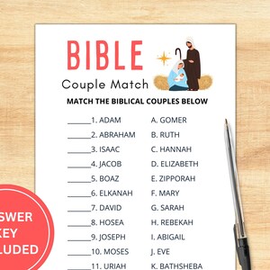 Bible Blind Drawing | Bible Game | Bible Games for Adults Kids Teens | Bible Trivia Game | Christian Games | Youth Group Game | Printable
