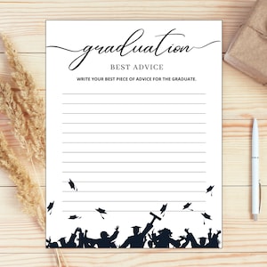 Graduation Best Advice | 2025 Graduation Game | Graduation Games | Graduation Party Games | 2025 Graduation Decor | Class of 2025 Games