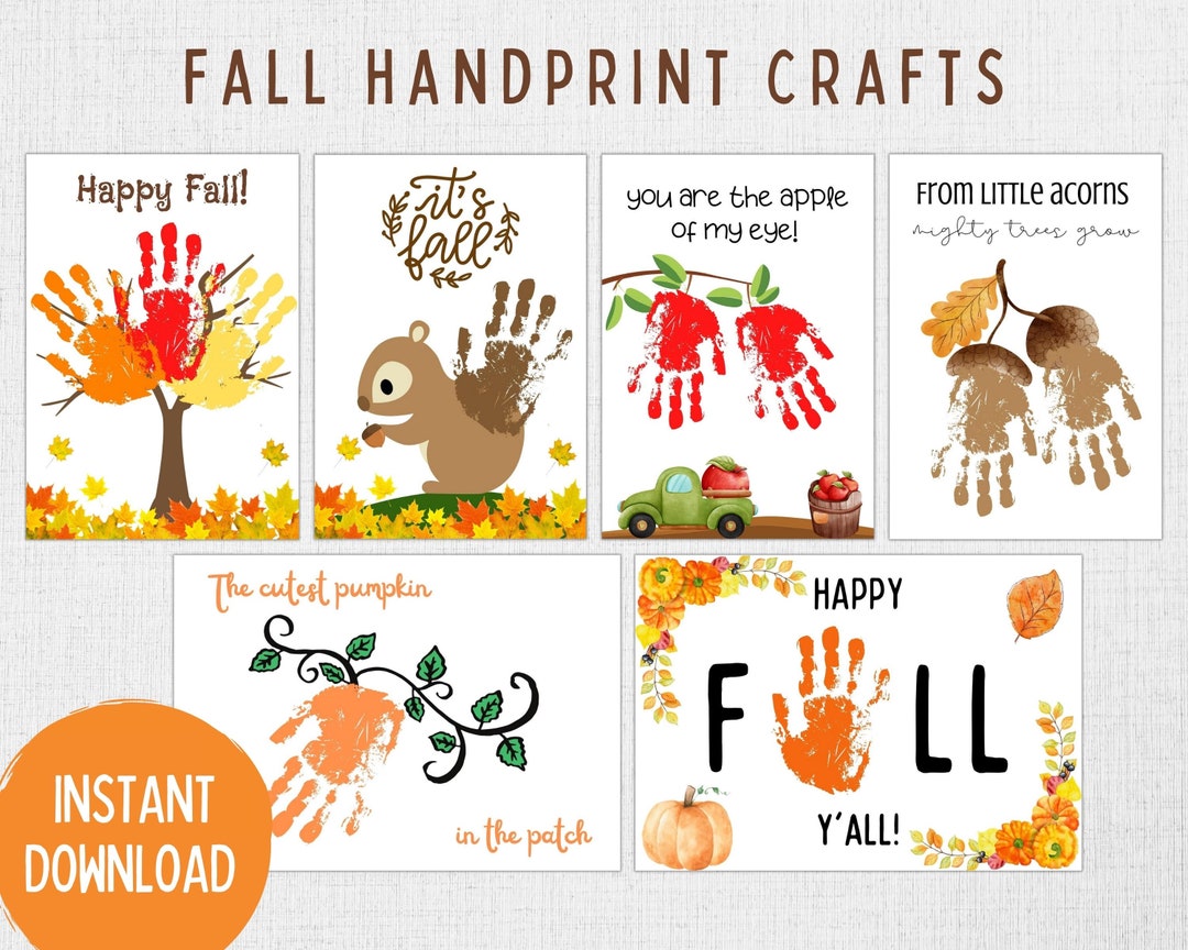 50 Easy Fall Crafts for Kids - Autumn Craft Ideas for Kids 2023