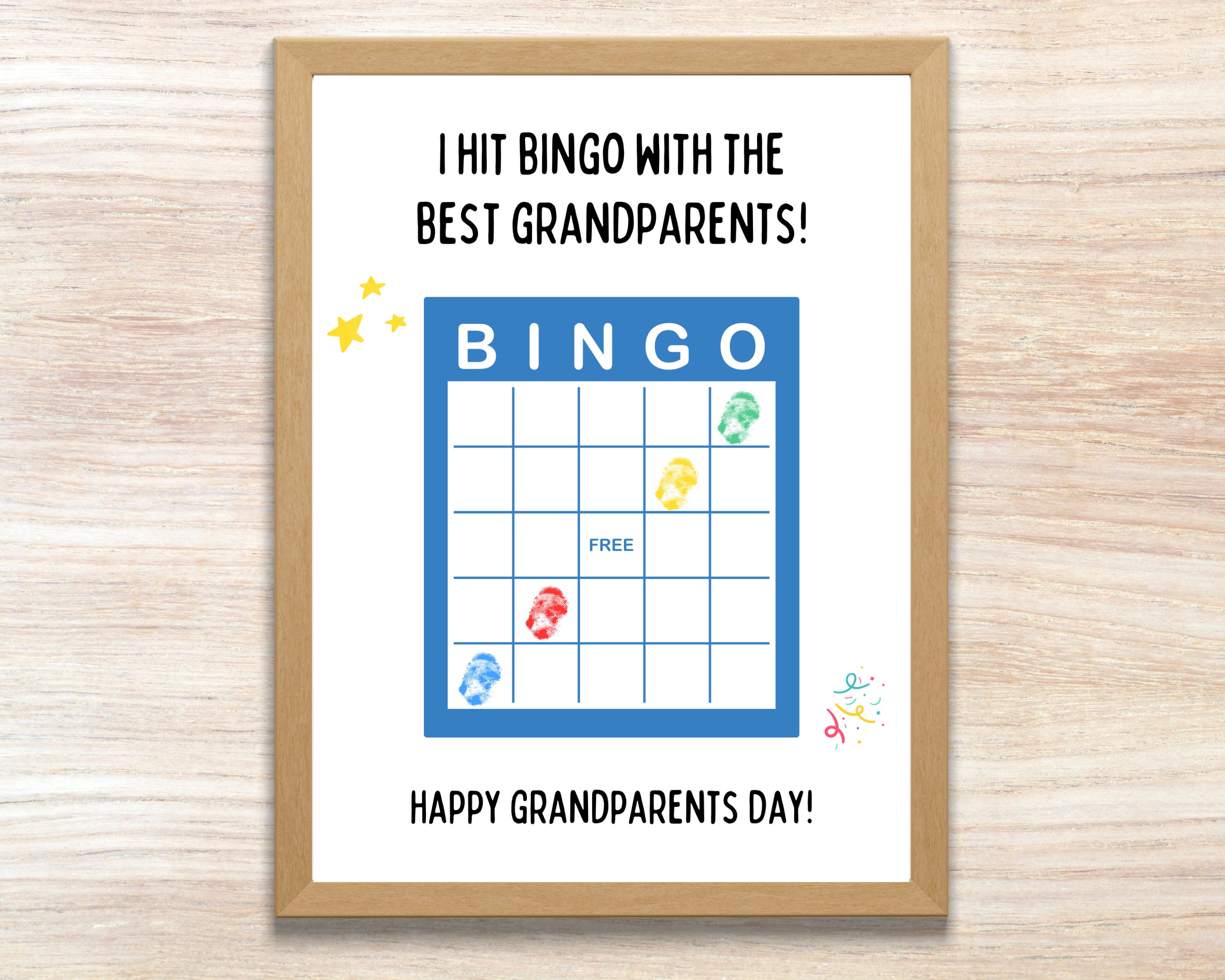 Bingo grandparents - Etsy België, image size:3000x2400