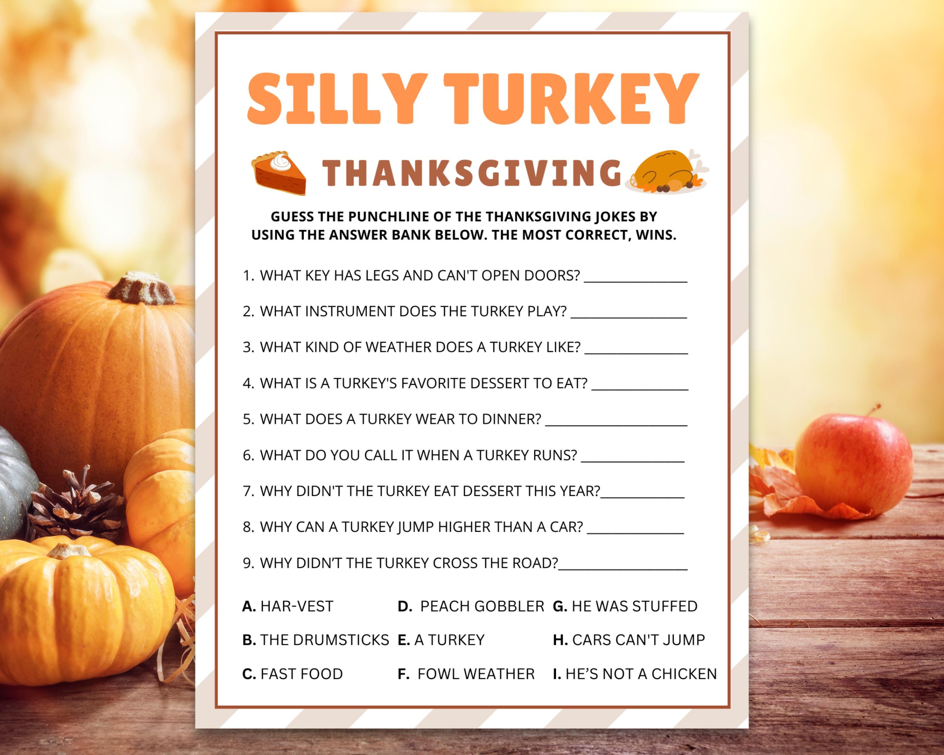 Funnlot Thanksgiving-Spiele Für Kinder – 24 Bögen Mit Truthahn-Aufklebern, DIY-Dekoration Für Die Party