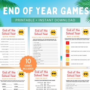 Eindejaarsfeestjes | Spelletjes op de laatste schooldag | Spellen einde schooljaar | Groepsspel voor de klas | Eindejaarsspellen | Schoolfeestspel