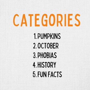 Trivia-spel Halloween | 5 ronden, 50 vragen (afdrukbaar) afbeelding 3