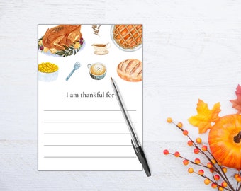 Thanksgiving Gratitude Cards | Printable Thanksgiving Game (Digital Download)