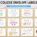 College Open Envelopes | College Letters | College Care Packages ...