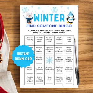 Winter Find the Guest | Winter Activities School | Winter Classroom Game Kids | Winter Ideas for Kids | Winter Activities | Christmas Games