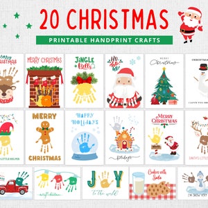 Kids Christmas DIY Paper Ornaments, Digital Download, Kids Christmas Craft  Kit Printable, Kids Holiday Craft Set, Cute Christmas Kits 