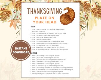 Funny Thanksgiving Games | Thanksgiving Party Games | Printable ...