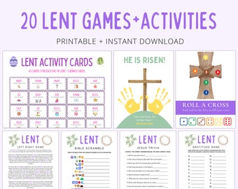 Bundel met uitgeleende activiteiten en spellen | Kerk, school (afdrukbaar)
