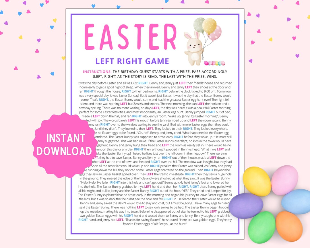 left-right-easter-game-easter-games-right-left-game-pass-the-prize-easter-easter-game-kids-adults-school-work-easter-party-games-etsy for Free Printable Easter Left Right Game Left Right Easter Game | Easter Games | Right Left Game | Pass the Prize Easter | Easter Game Kids Adults School Work | Easter Party Games - Etsy for Free Printable Easter Left Right Game