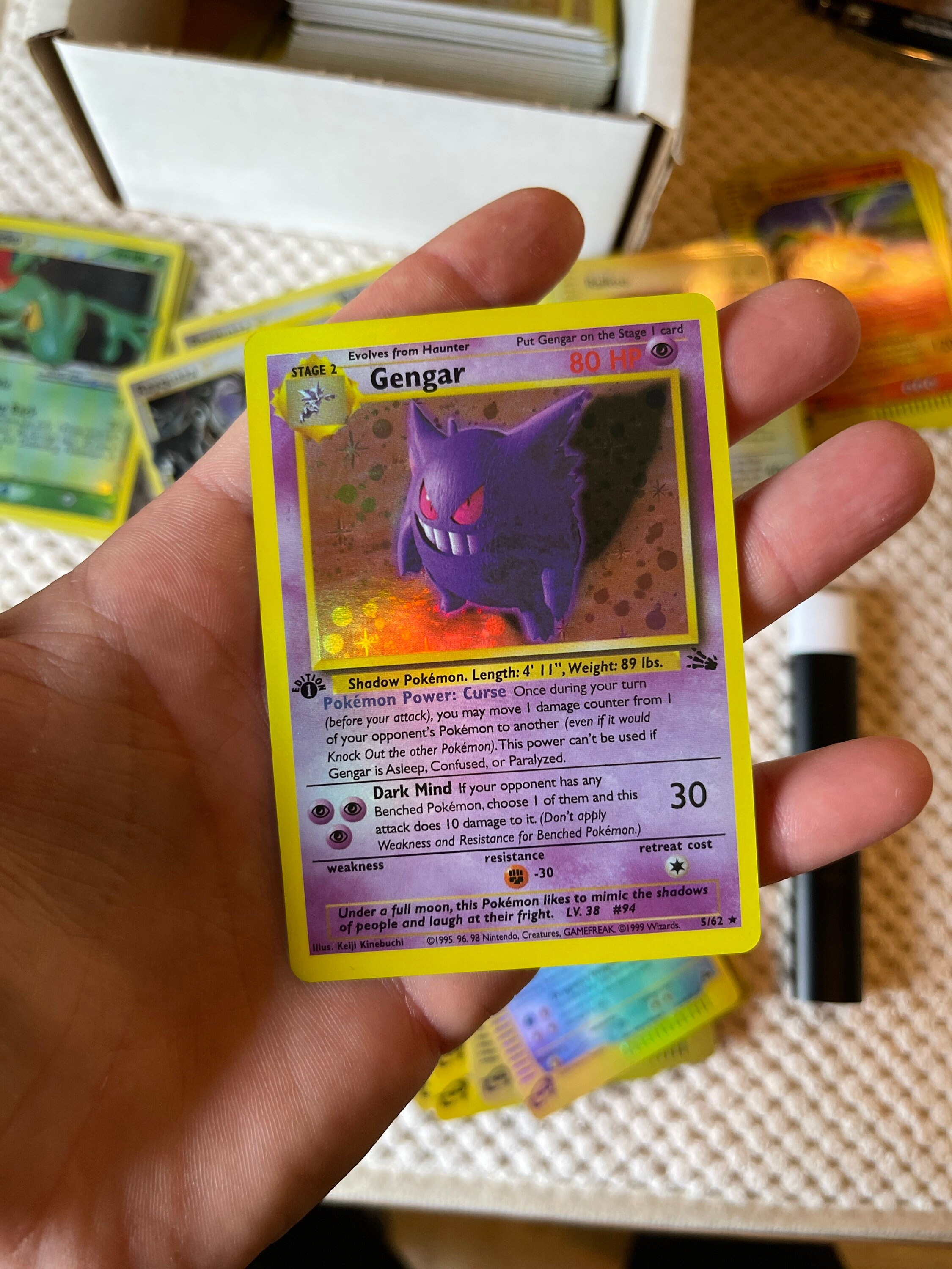 Holo Gengar - Etsy