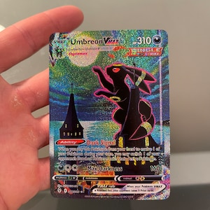 Umbreon VMAX Alt Art Holo Pokemon Replica Card - Etsy Canada