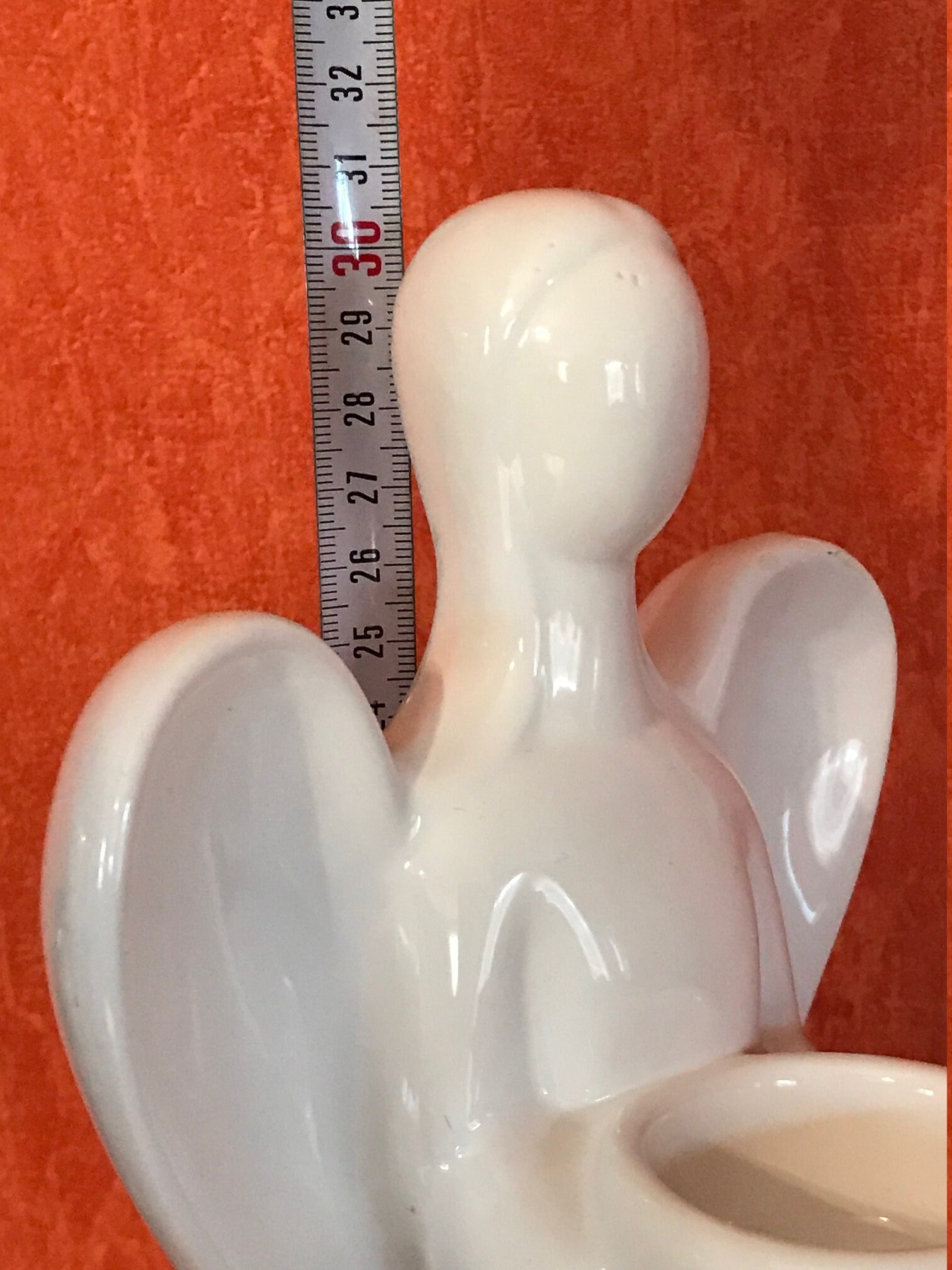 Bougeoir Céramique Blanche