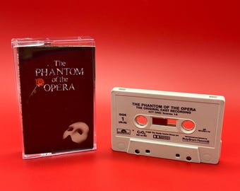 The Phantom of the Opera - The Original Cast Recording - 1987 Vintage Cassette Tapes