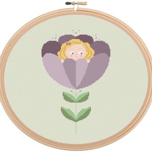 Thumbelina - Cross Stitch Pattern (PDF)
