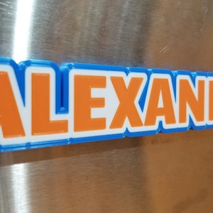3D Printed Custom Text Refrigerator Magnets. the Perfect Gift for ...
