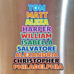 3D Printed Custom Text Refrigerator Magnets. the Perfect Gift for ...