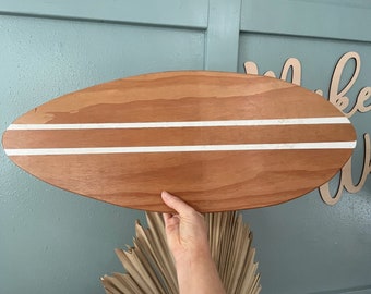 Toddler Wooden Surfboard / Mini Wooden Surfboard / the Big