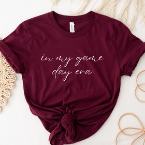 Starkville Maroon Tee / Starkville Game Day Shirt / Starkville Touchdown Tee / Starkville Mississippi / Tailgate Era / In my game day era