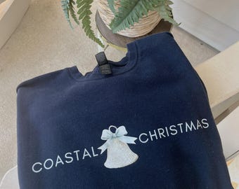 Coastal Christmas Bell Graphic Tee or Sweatshirt