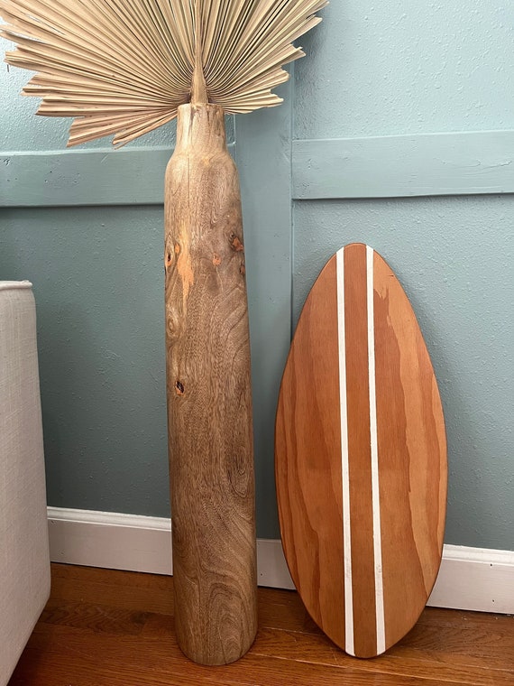 Amazon.com: Handcrafted Wooden Mini Surfboard - Perfect for