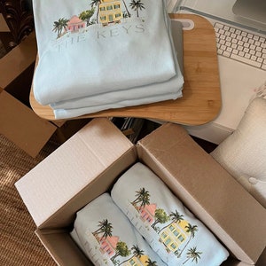 The ORIGINAL “THE KEYS” Beach House Shirt / Florida Keys Tee / the Fl ...