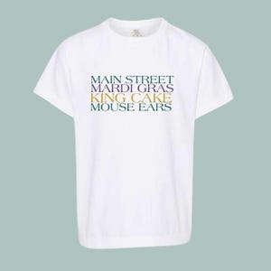 Mardi Gras Main Street Shirt,Disney Mardi Gras Sweatshirt, Disneyland Vacay , Fat Tuesday New Orleans Shirt,Mouse Mardi Gras Tee, WDW