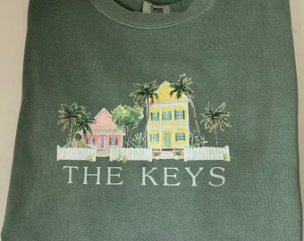 The ORIGINAL “THE KEYS” house shirt / Florida Keys Tee /  Islamorada / Key West Tee / Florida Keys / the florida keys tee / fl keys