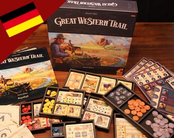 Inlay-Bauplan für "Great Western Trail" 2. Edition (deutsch)