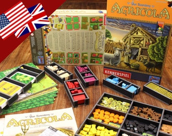Insert construction plan for "Agricola" (english)