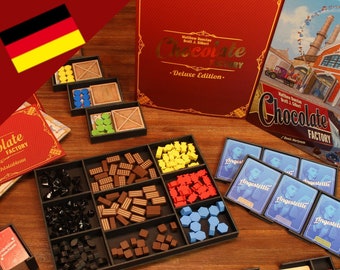 Insert-Bauplan für "Chocolate Factory" (deutsch)