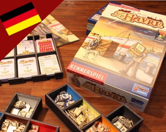 Inlay-Bauplan für "Le Havre" (deutsch)