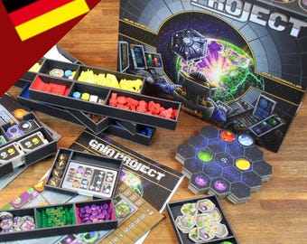 Inlay-Bauplan für "Gaia Project" (deutsch)