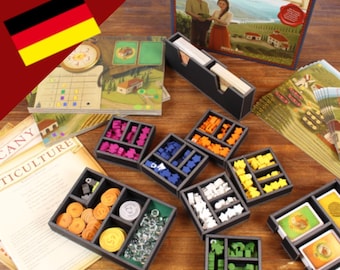Inlay-Bauplan für "Viticulture" und die "Tuscany Erweiterung" (deutsch)